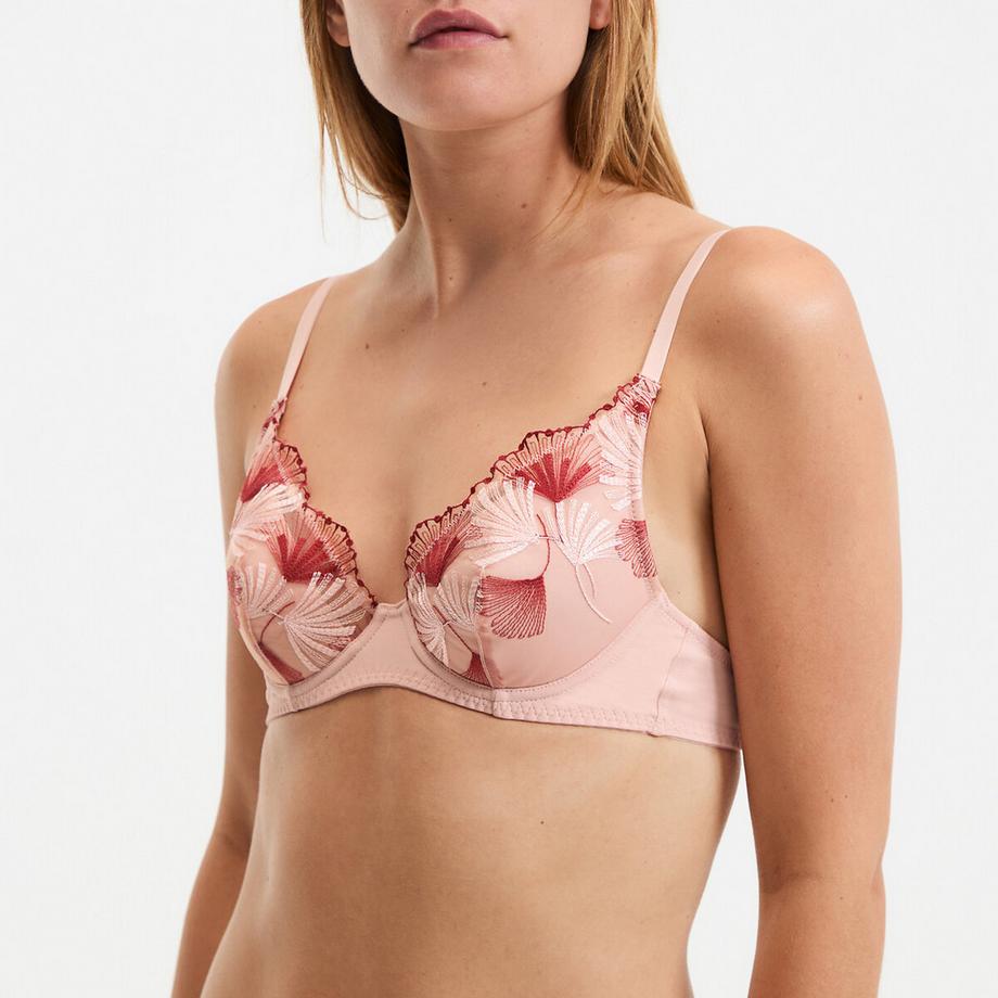 La Redoute Collections Azalee Soutien-gorge triangle en tulle brodé  