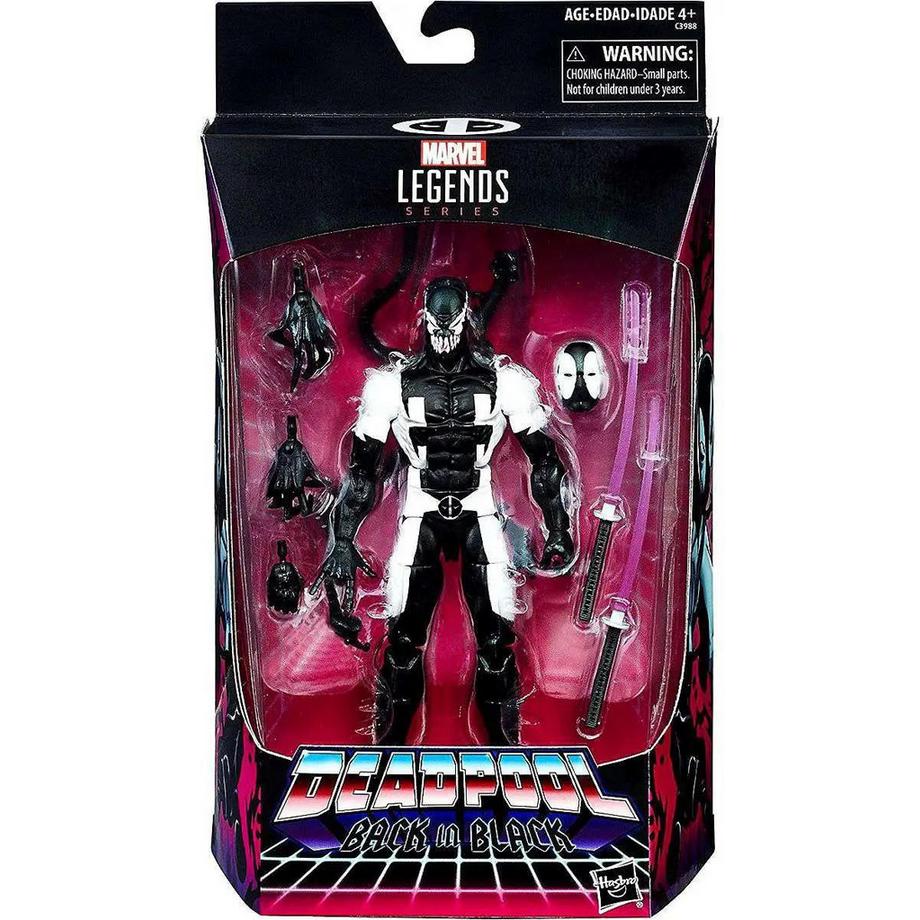 Hasbro  Marvel Legends Deadpool Exclusive Action Figure [Back in Black] 