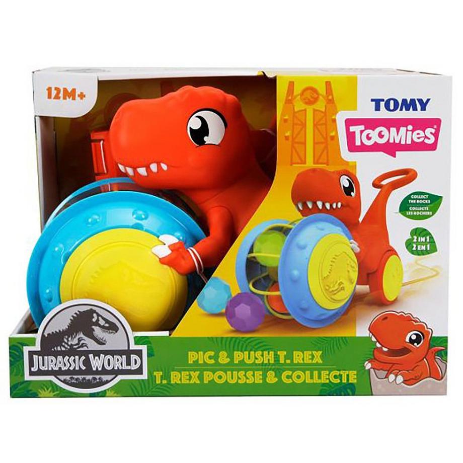TOMY  Toomies Pic N Push T-Rex 