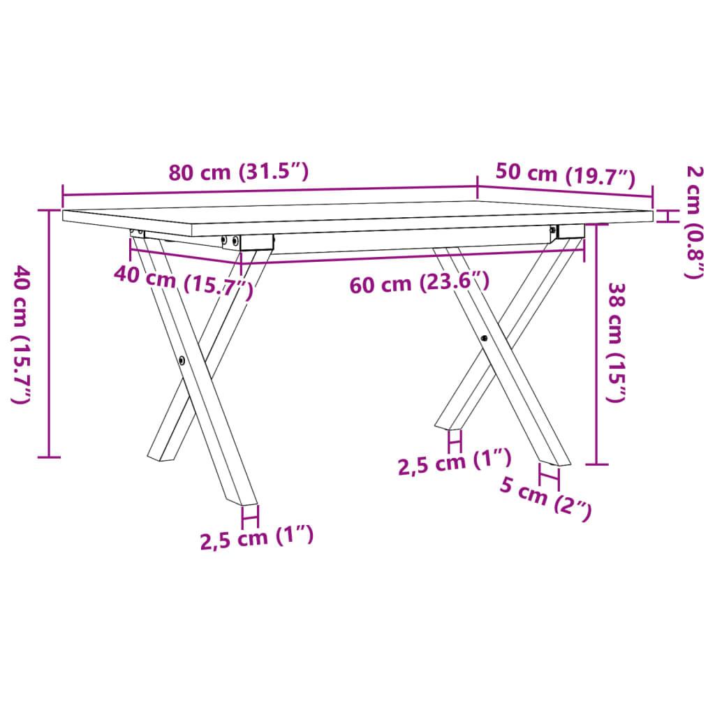 VidaXL Couchtisch kiefernholz  