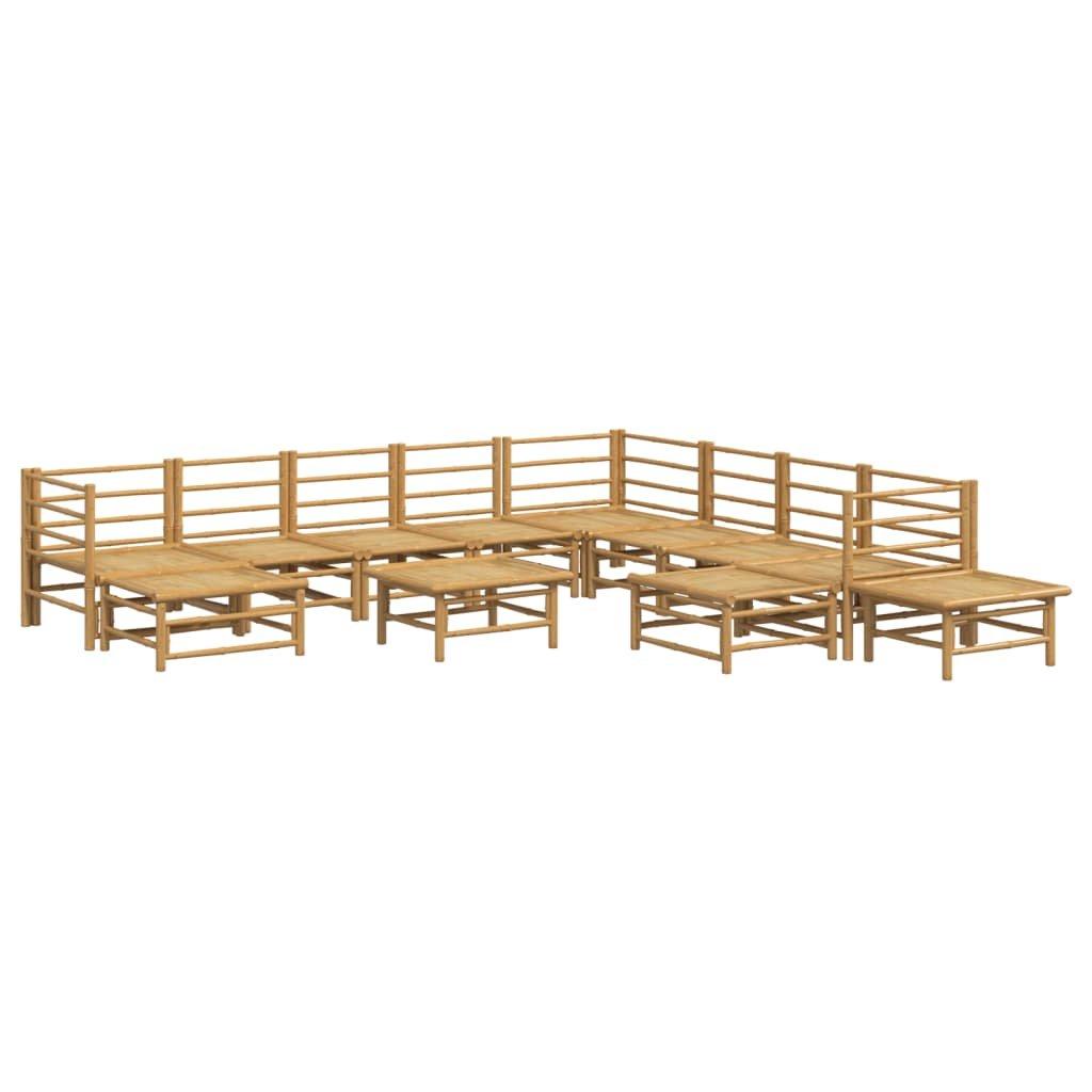 VidaXL Garten lounge set bambus  