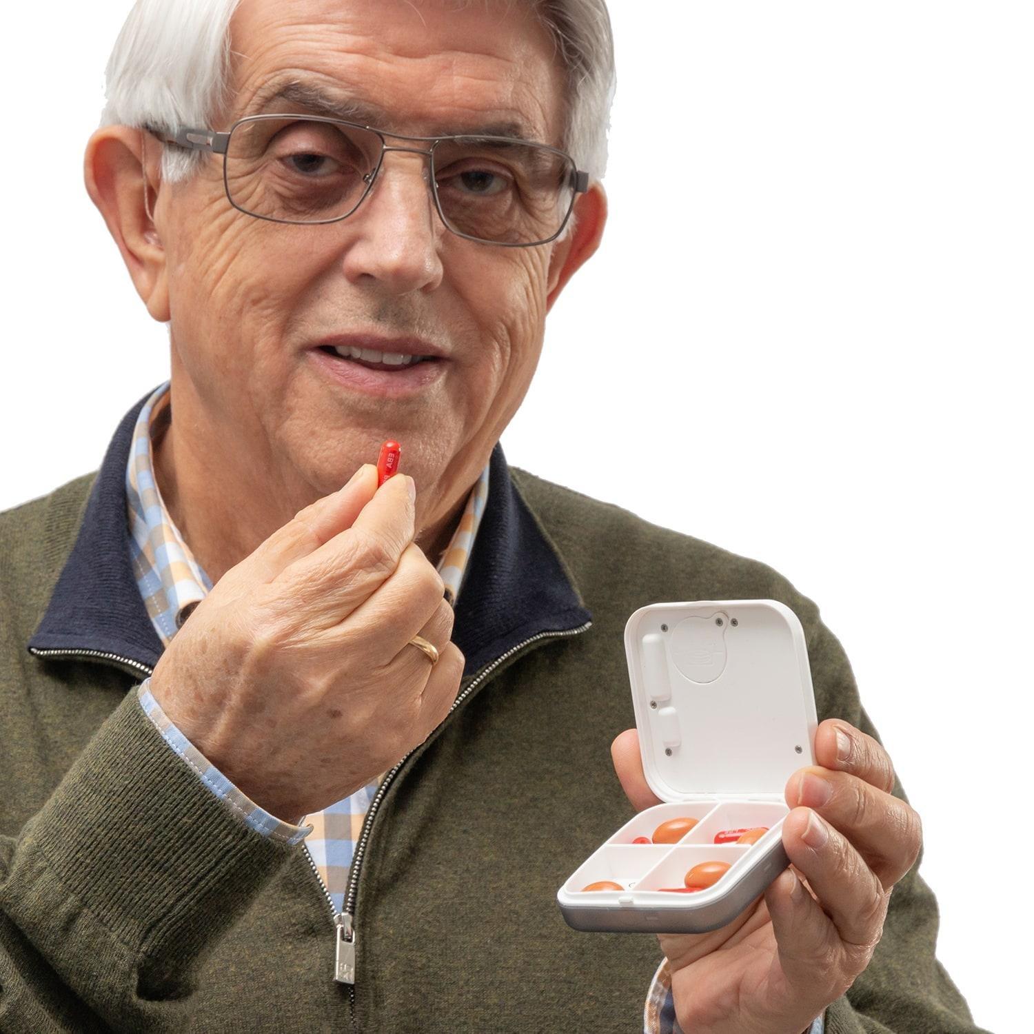 InnovaGoods  Pilulier avec Alarme - Pilly 