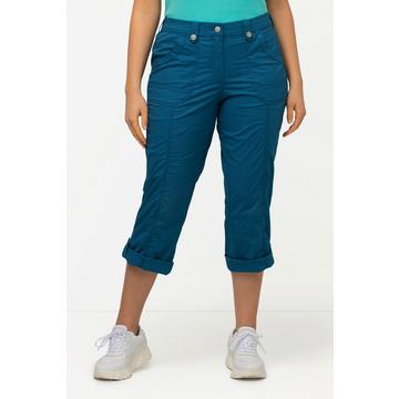 Pantalon cargo 7/8 avec attaches, taille confortable