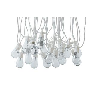 OZAIA Guirlande lumineuse guinguette RUBEN PVC ampoules m de longueur  