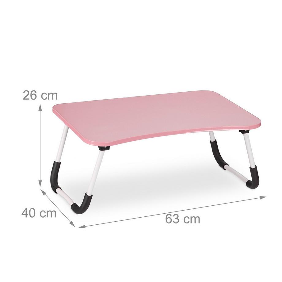 B2X  Table d'ordinateur portable rose 