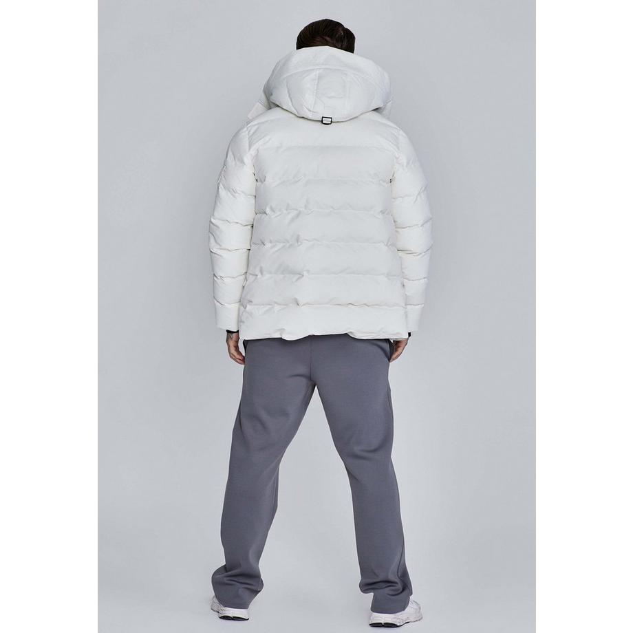 Sik Silk Winterjacke Parka mit Kunstfellkapuze  