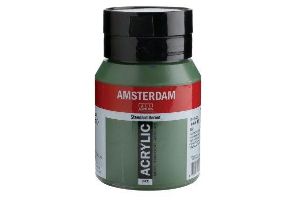 Talens Amsterdam Standard pittura 500 ml Verde, Oliva Bottiglia  