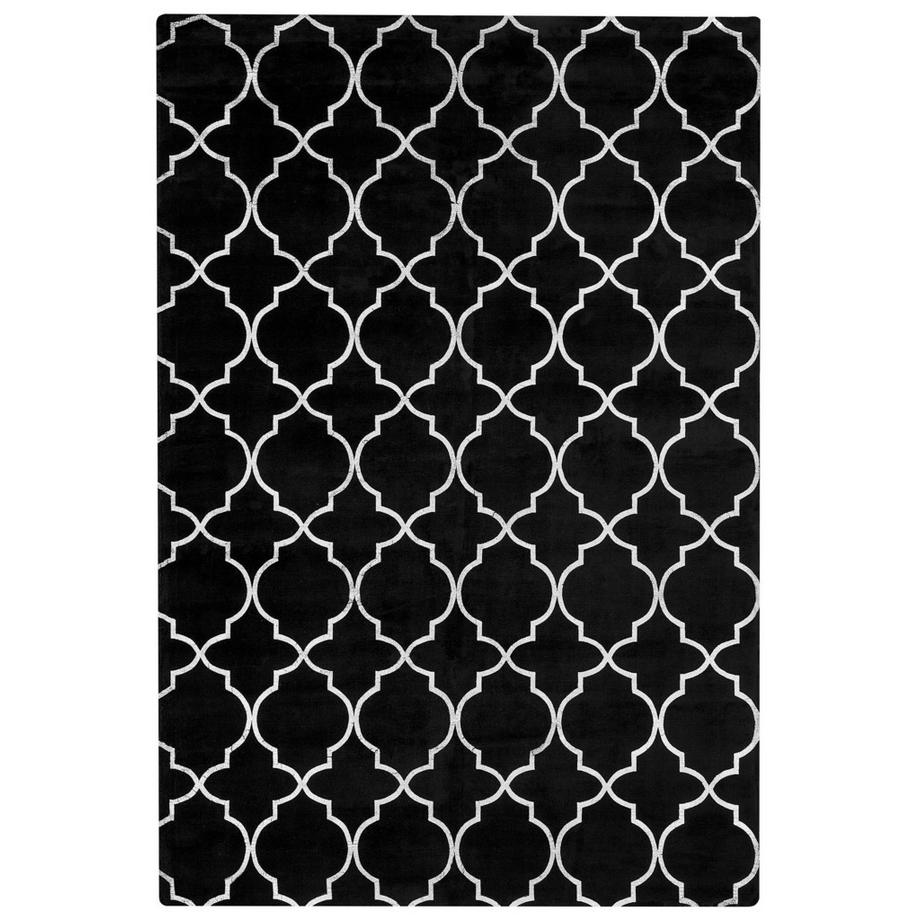 Beliani Tapis en Soie artificielle Moderne YELKI  