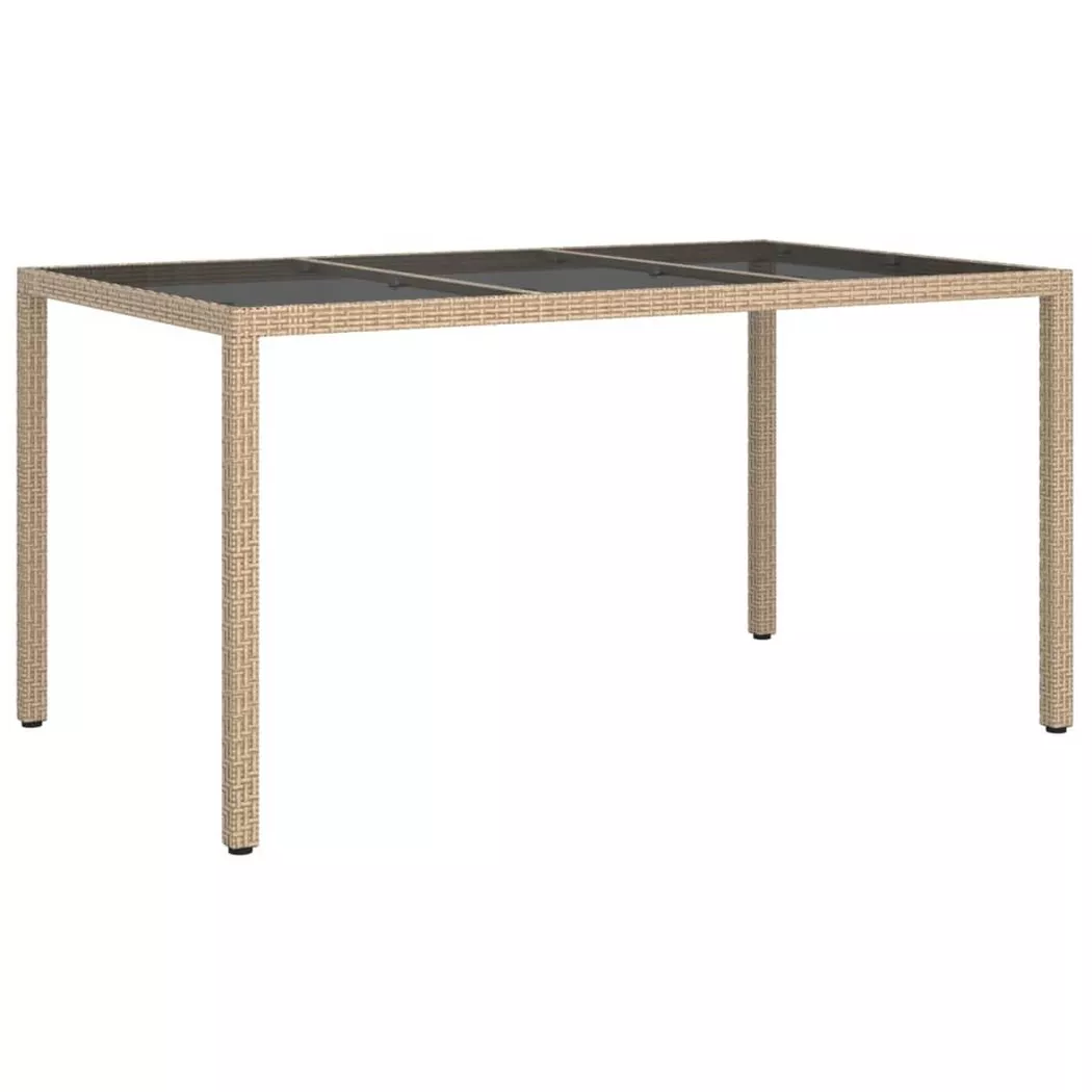 VidaXL - Table de jardin, One Size, Beige