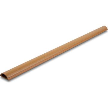 Conduite de câble autoadhésive 30 x 11 mm - longueur 1 m, apparence bois