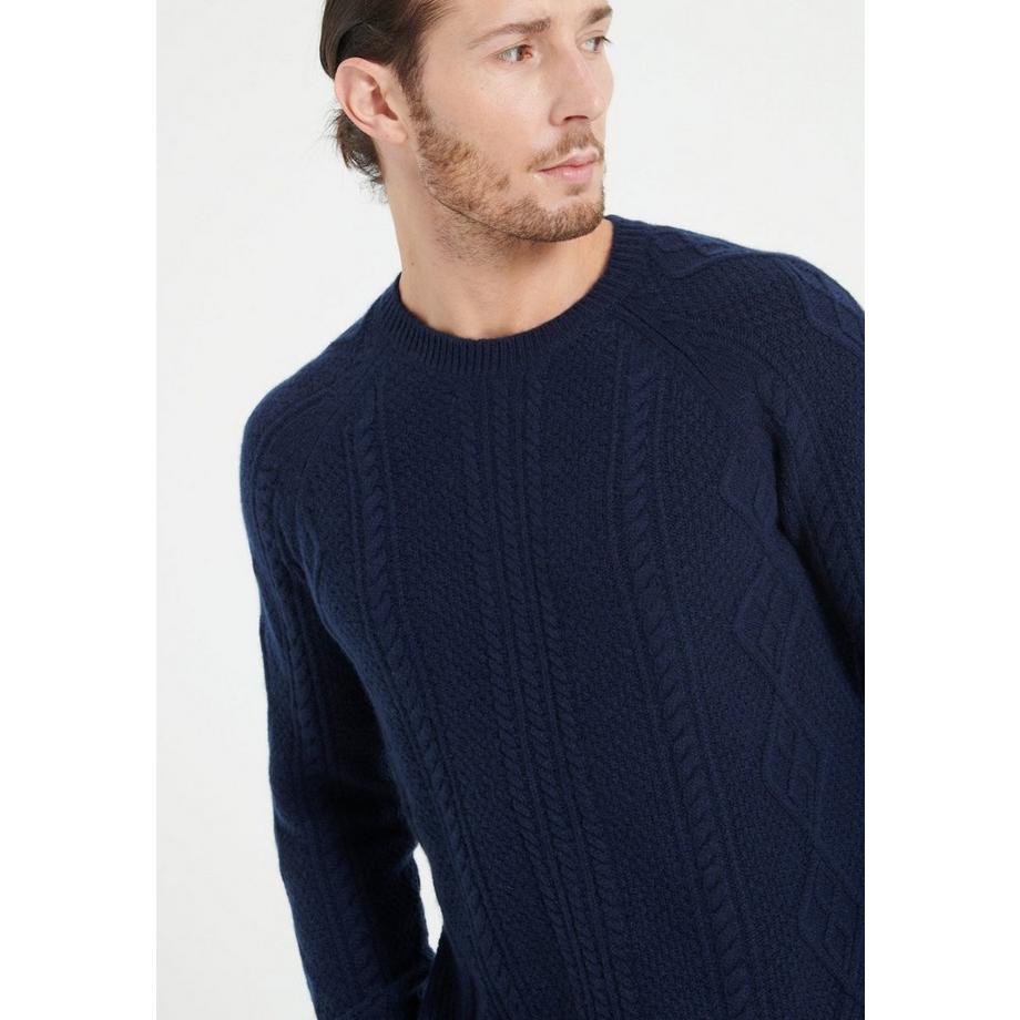 Studio Cashmere8 Zach 1 Col Rond 6 Fils Cachemire Pull  