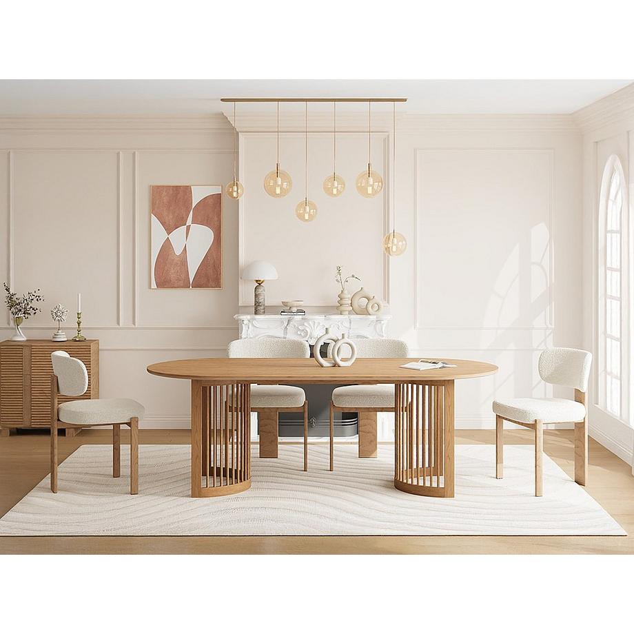 Vente-unique Table fixe NELIRAM  