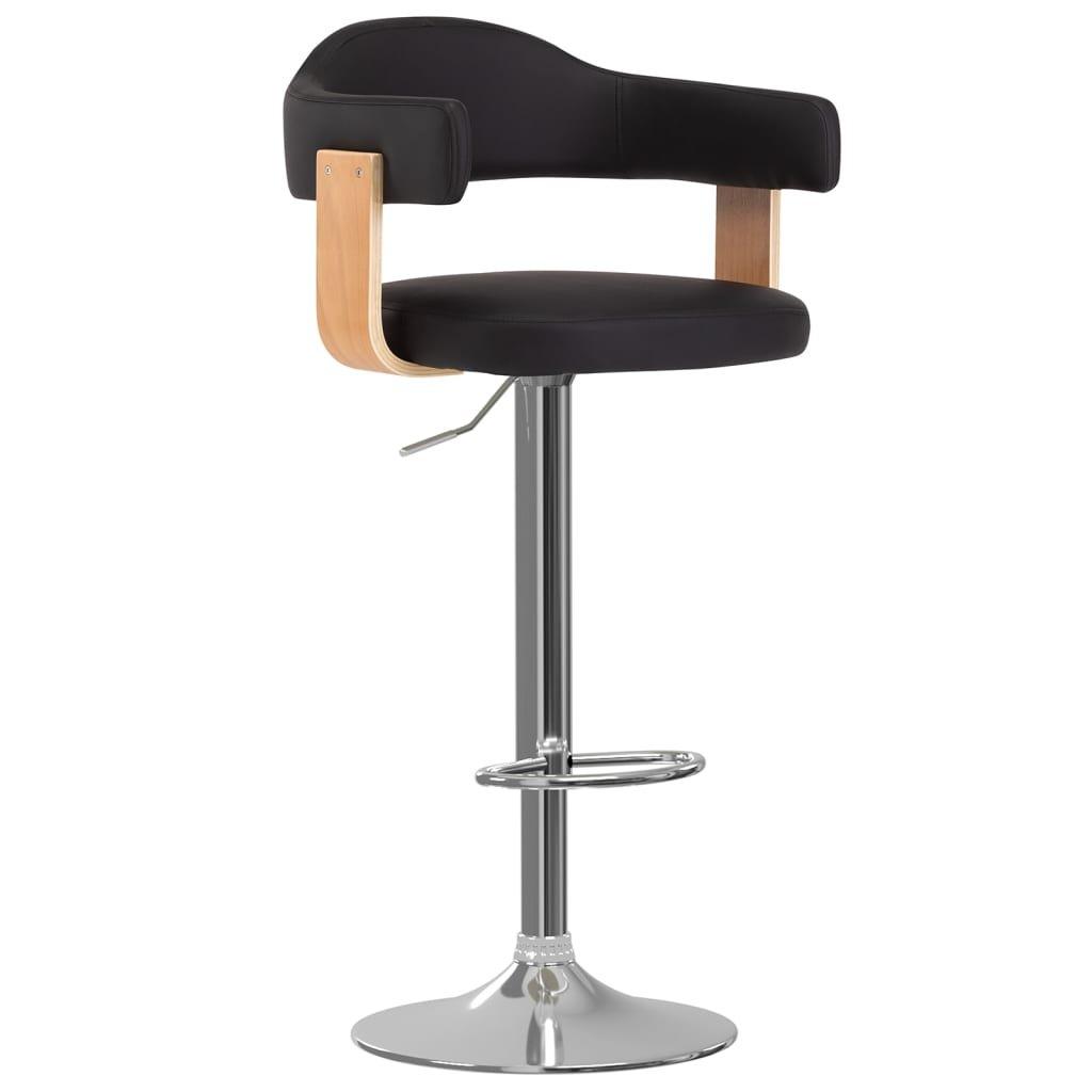 VidaXL Tabouret de bar cuir artificiel  