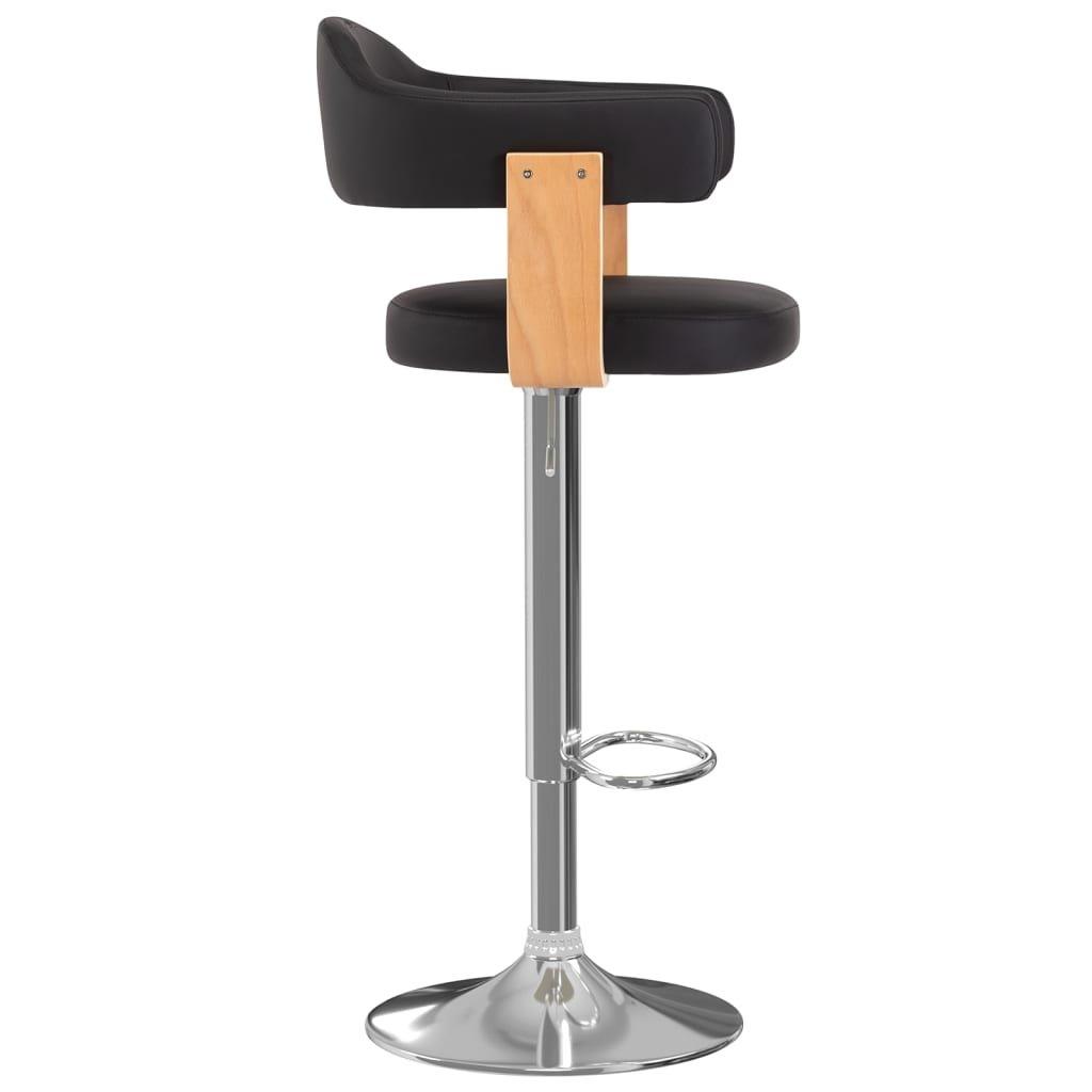 VidaXL Tabouret de bar cuir artificiel  