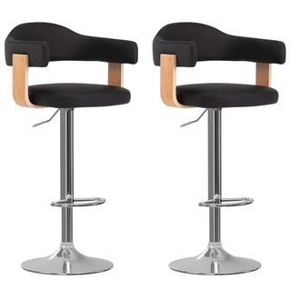 VidaXL Tabouret de bar cuir artificiel  