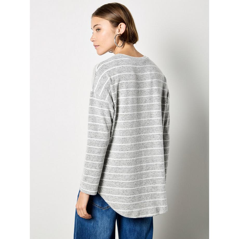 APRICOT Top a righe Soft Touch  