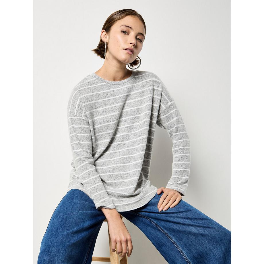 APRICOT Top a righe Soft Touch  