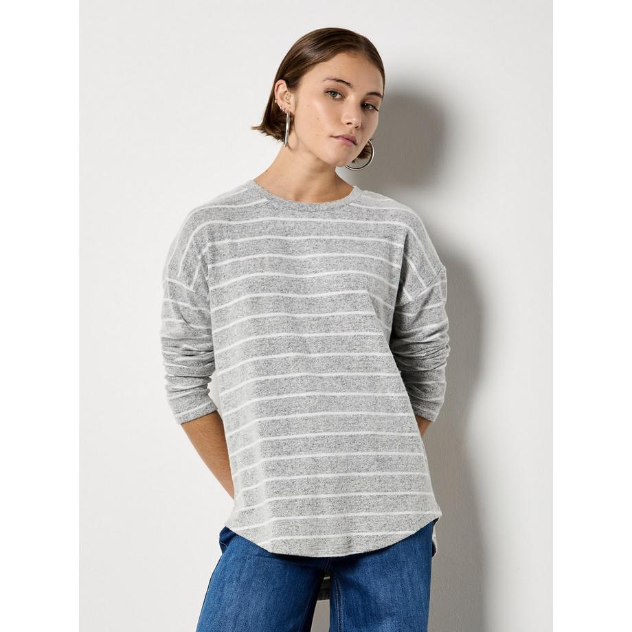Soft Touch Stripe Top