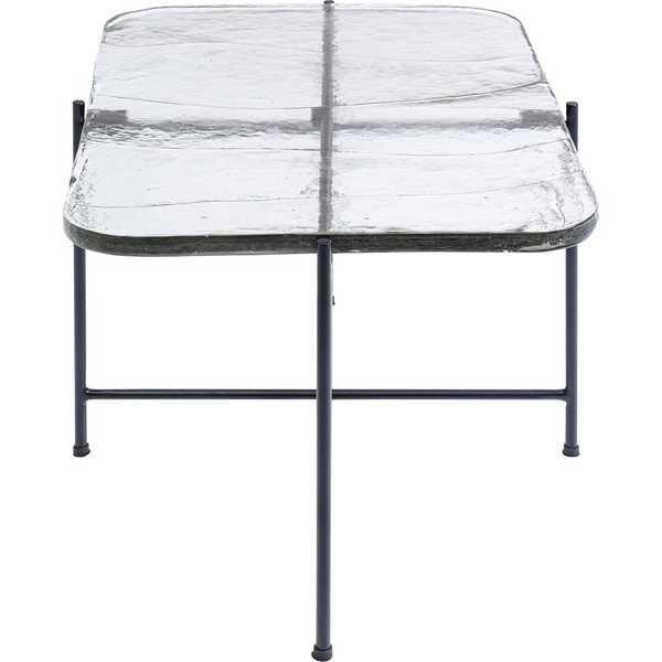 KARE Design Table basse Ice noir 63x46  