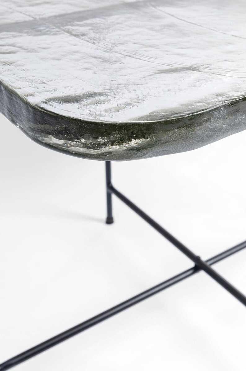 KARE Design Table basse Ice noir 63x46  