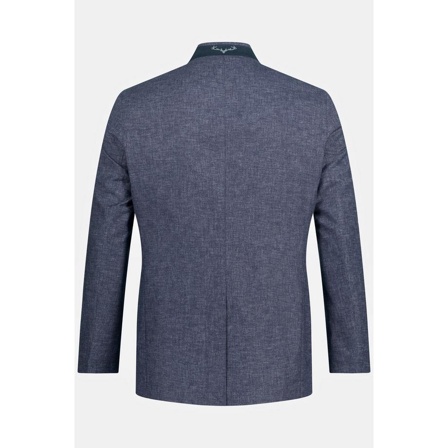 JP1880 Giacca Janker Tradizionale Misto Lino  