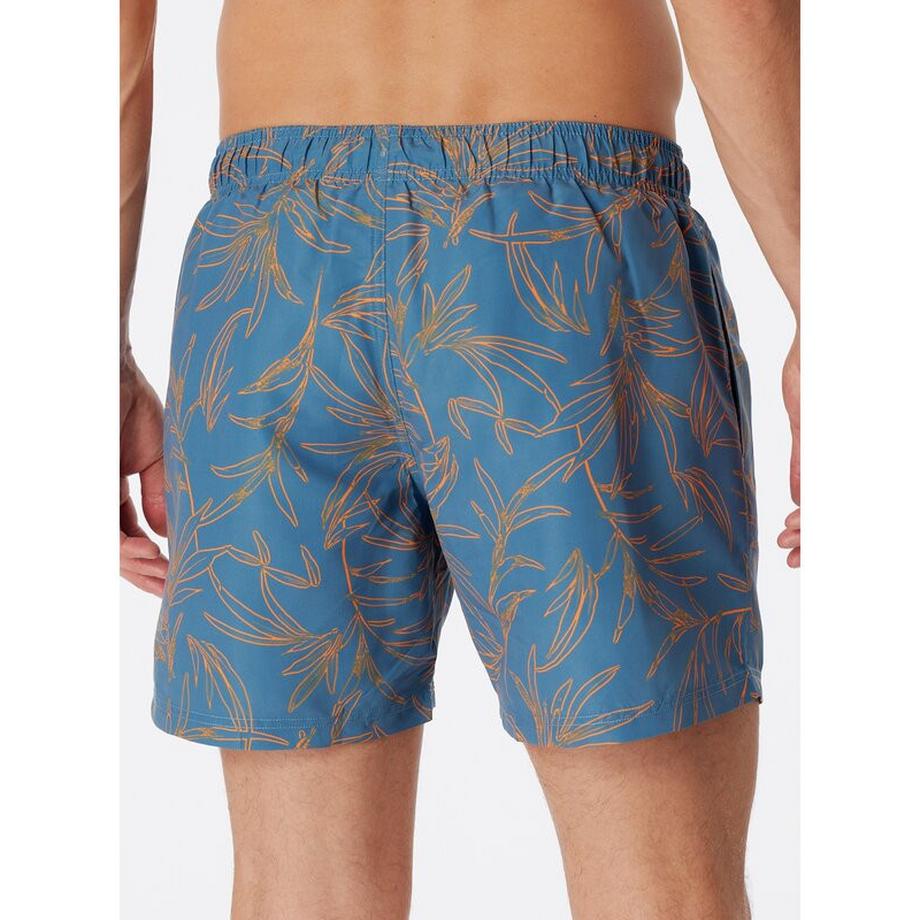 Schiesser Badeshort Blättermuster  