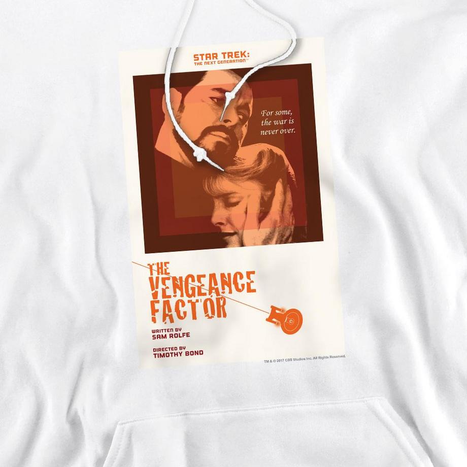 Star Trek The Next Generation Stagione 3 Episodio 9 Felpa con Cappuccio  