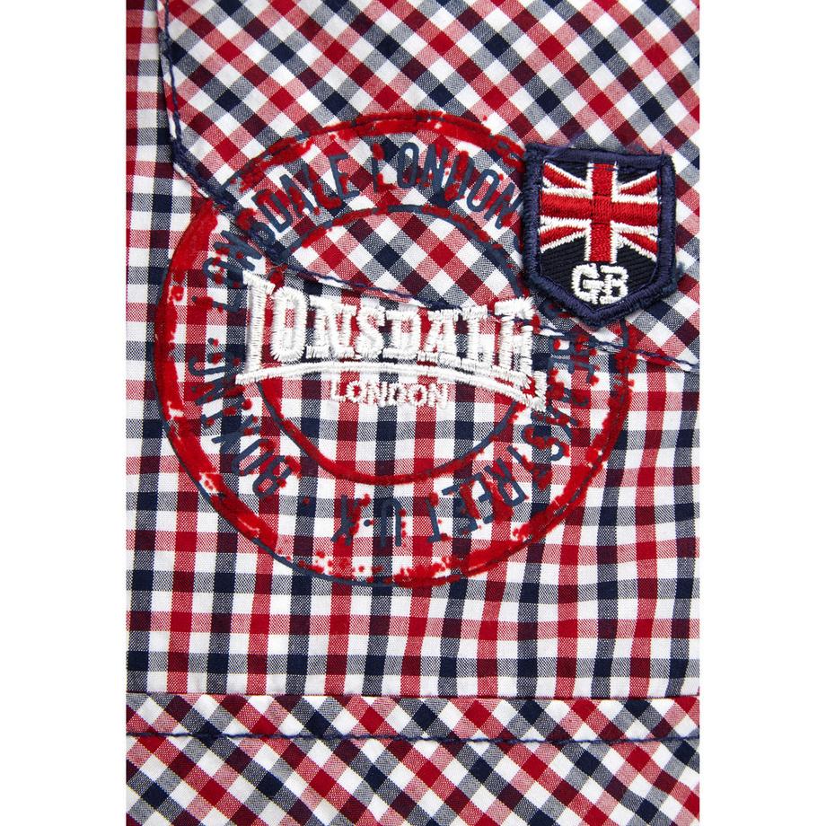 LONSDALE Reigate Chemise Manches Courtes Slim Fit  