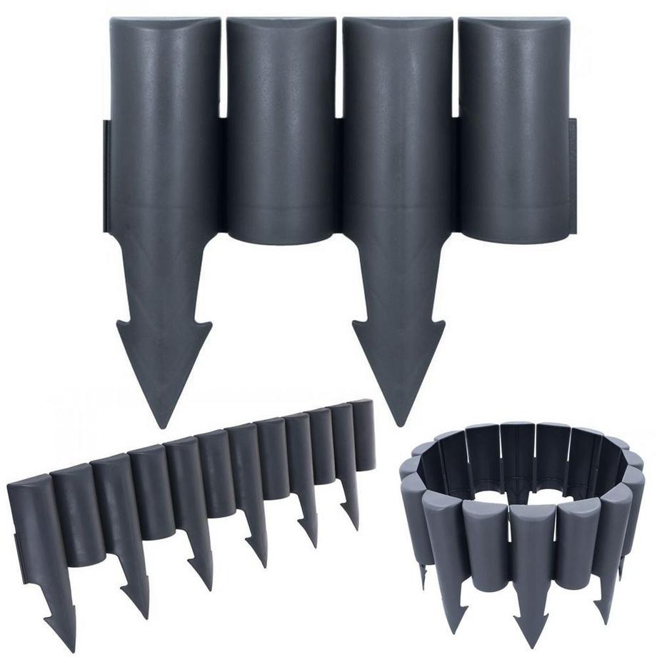 B2X  Bordure de jardin 25 cm pour massifs et massifs de fleurs 