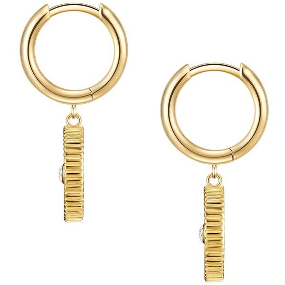 Glanzstücke München  Femme Créoles en argent 