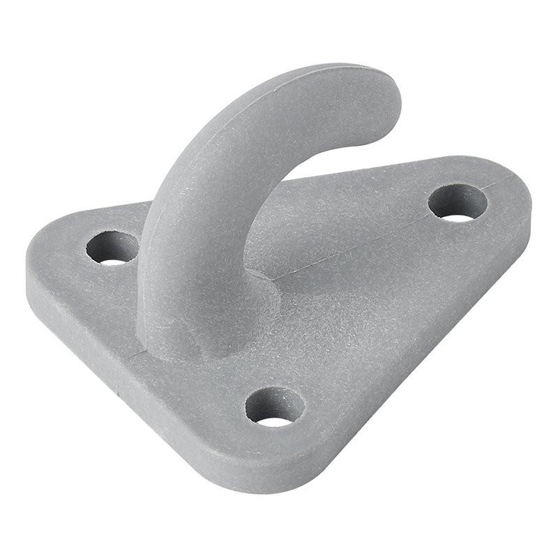 Pricenet Crochet pour corde en plastique 45x39mm 10 pièces sous blister  