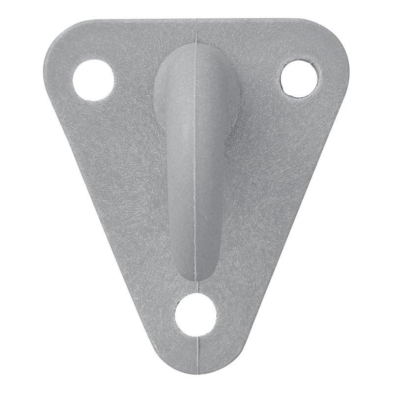 Pricenet Crochet pour corde en plastique 45x39mm 10 pièces sous blister  