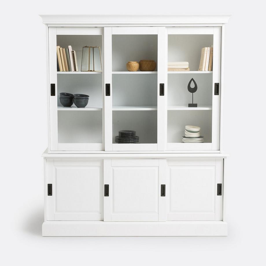 La Redoute Intérieurs Buffet-vaisselier pin massif et MDF  