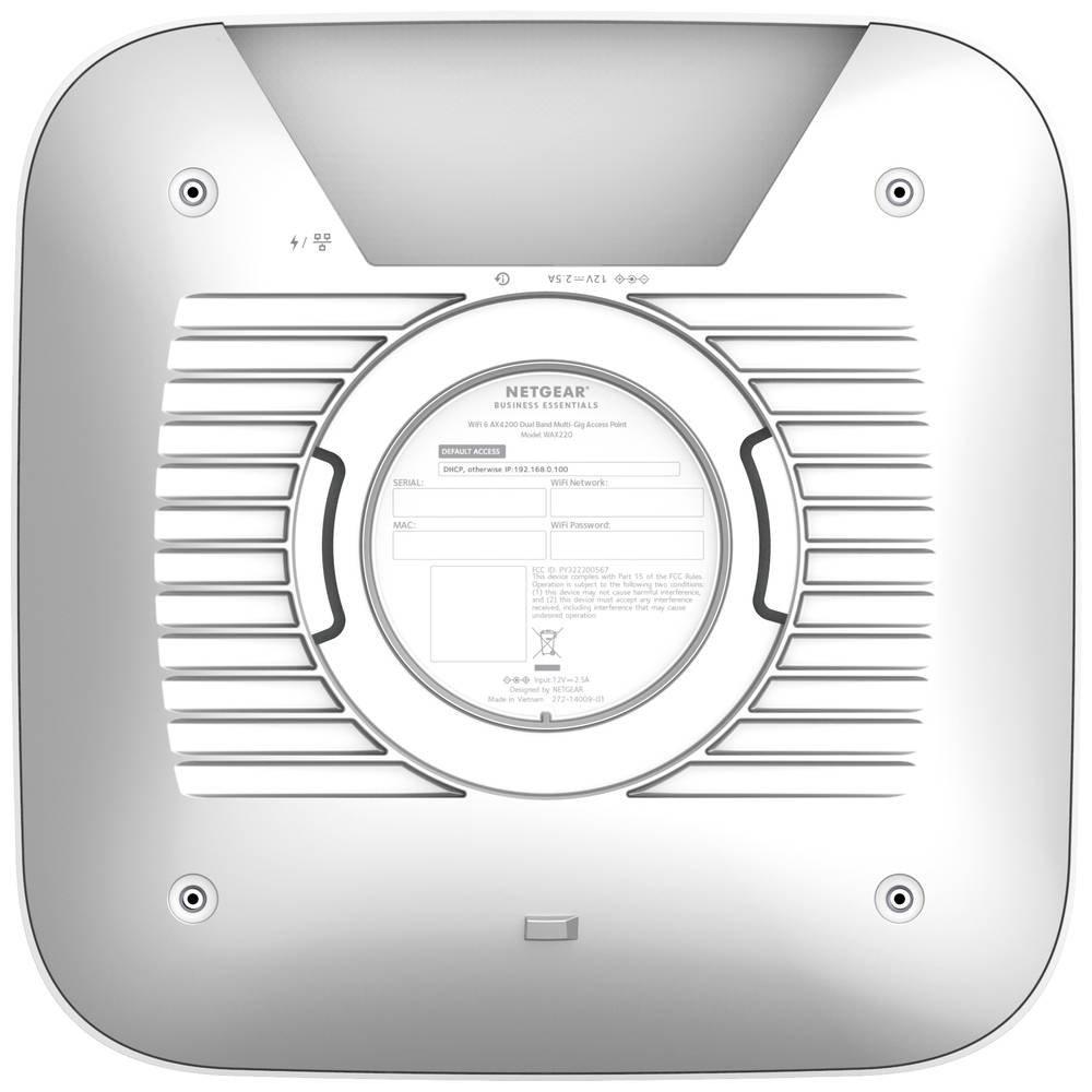 NETGEAR  AX4200 (WAX220) einzeln WLAN Access-Point 3.6 GBit/s 2.4 GHz, 5 GHz 