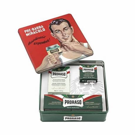 Proraso  Rasierset Vintage Selection Green Refresh 23x22x7.5cm 