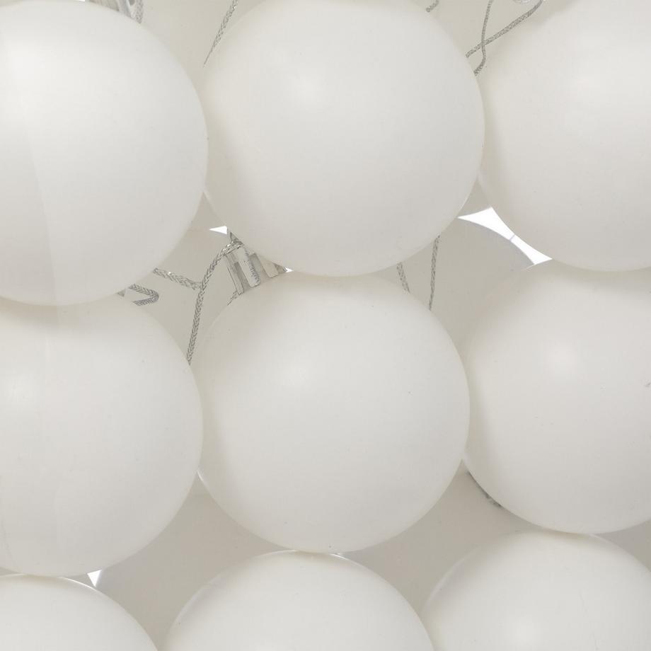 Northix Lot de 50 boules de Noël mates  