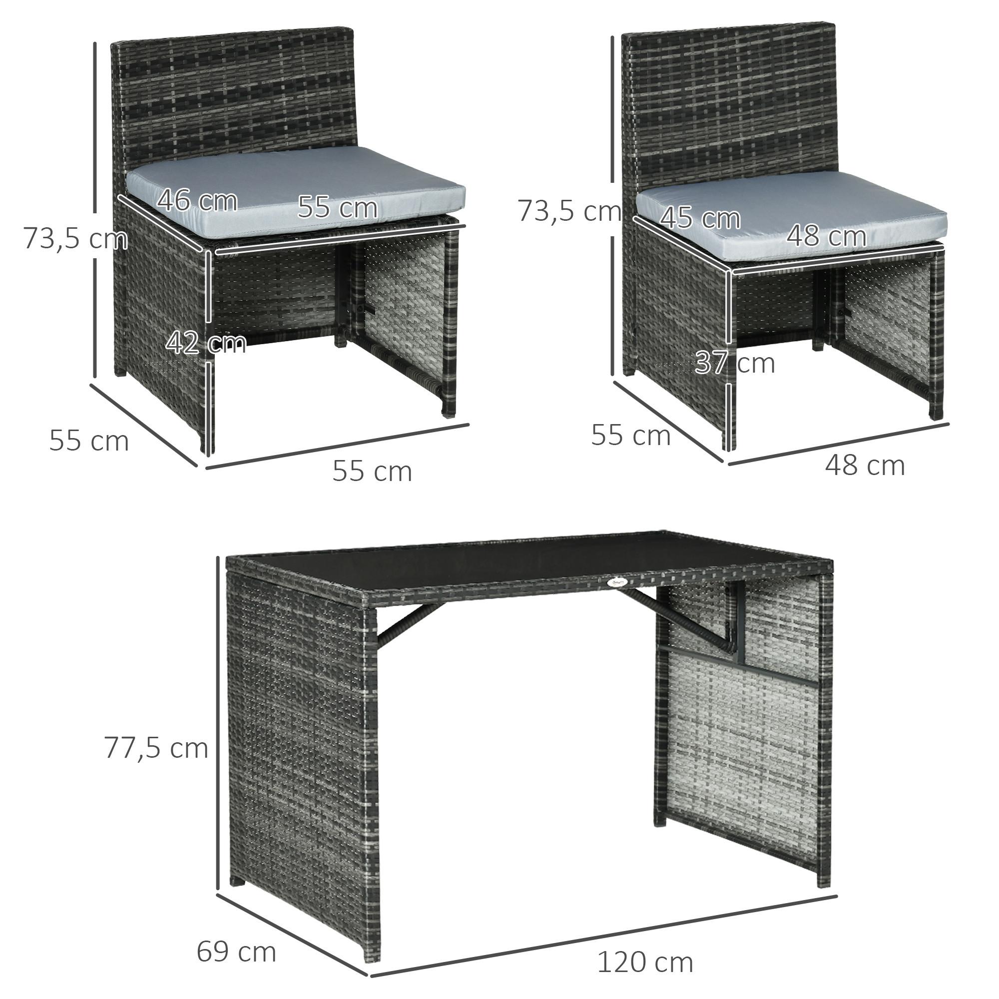 Outsunny Gartenmöbel-Set  