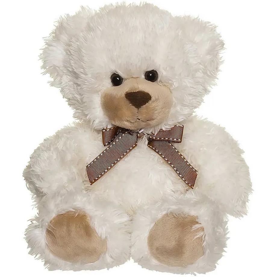 TEDDYKOMPANIET  Teddy Roger mit Halsschleife Creme (26cm) 