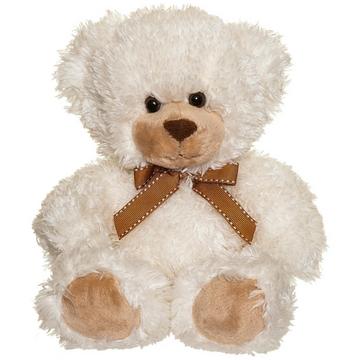 Teddy Roger mit Halsschleife Creme (26cm)
