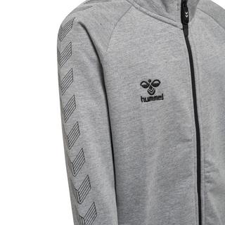 Hummel  kinder baumwoll-trainingsjacke mit reißverschluss move grid 