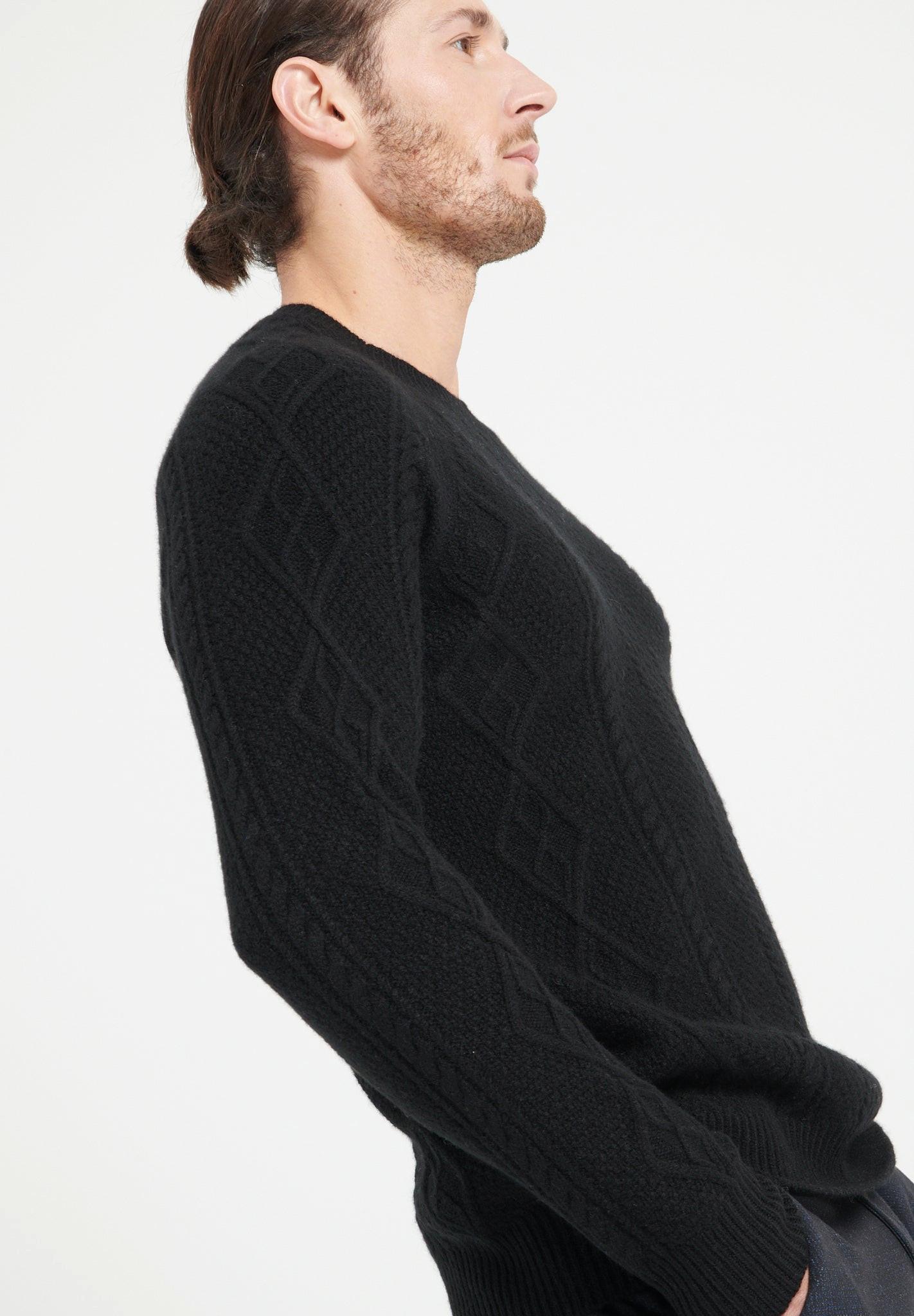 Studio Cashmere8  ZACH 1 Pull col rond 6 fils - 100% cachemire 