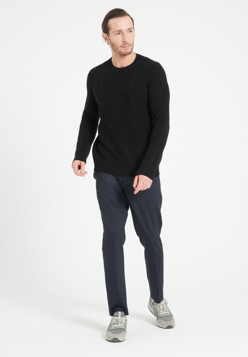 Studio Cashmere8  ZACH 1 Pull col rond 6 fils - 100% cachemire 