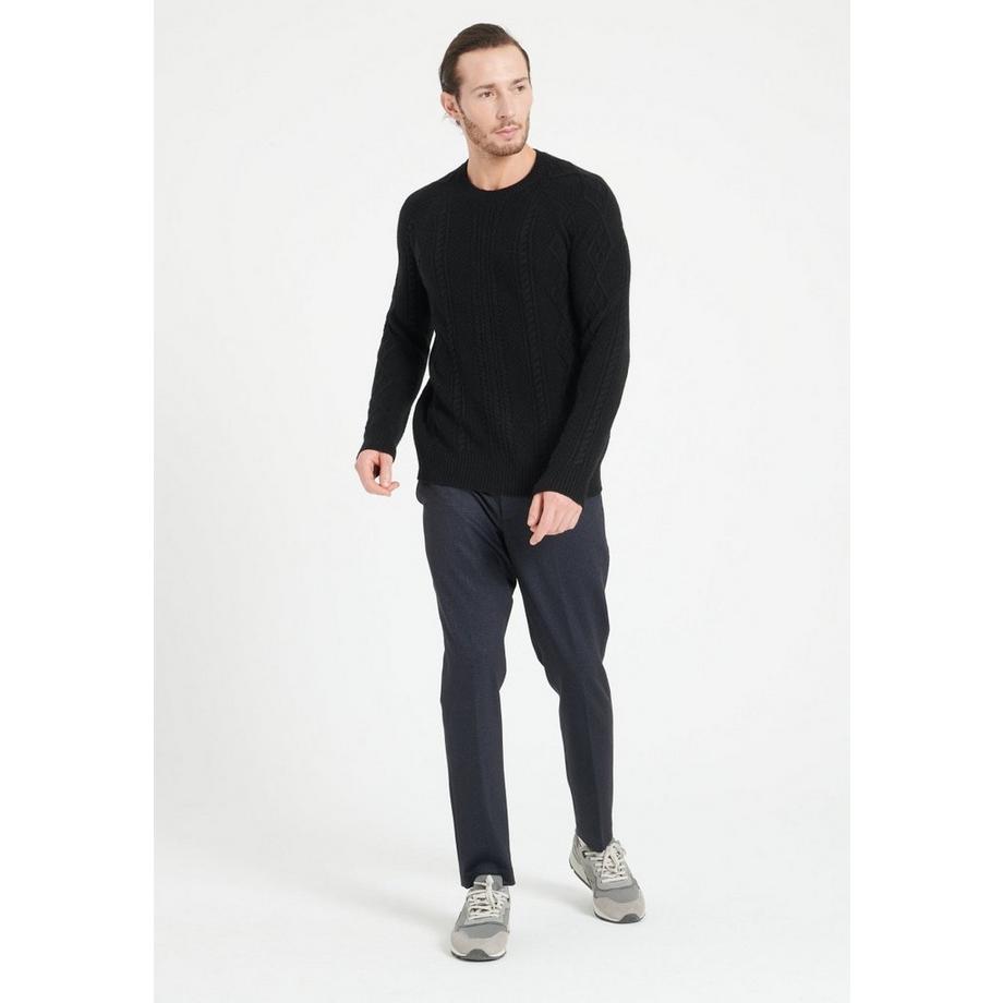 Studio Cashmere8 Zach 1 Col Rond 6 Fils Cachemire Pull  