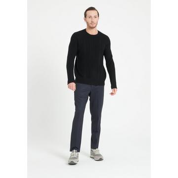 ZACH 1 Pull col rond 6 fils - 100% cachemire