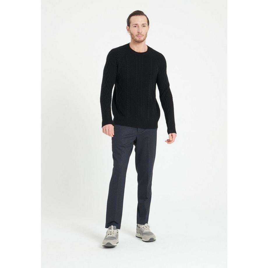 Studio Cashmere8 Zach 1 Col Rond 6 Fils Cachemire Pull  