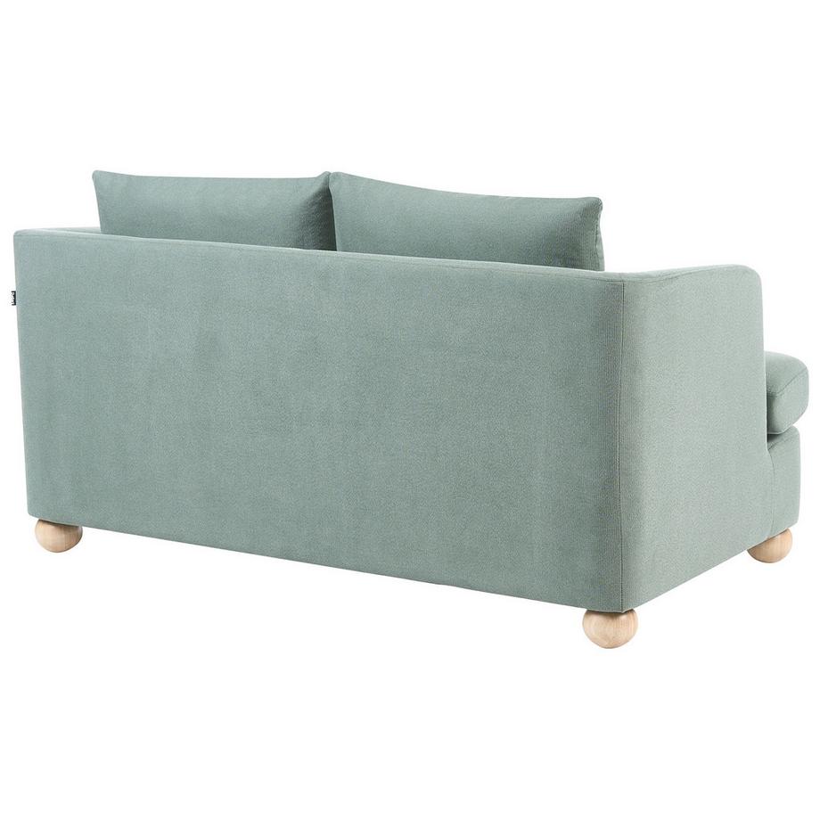 Beliani 2 Sitzer Sofa aus Stoff Minimalistisch RATTVIK  