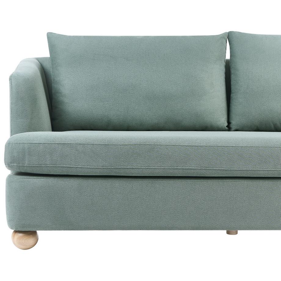 Beliani 2 Sitzer Sofa aus Stoff Minimalistisch RATTVIK  