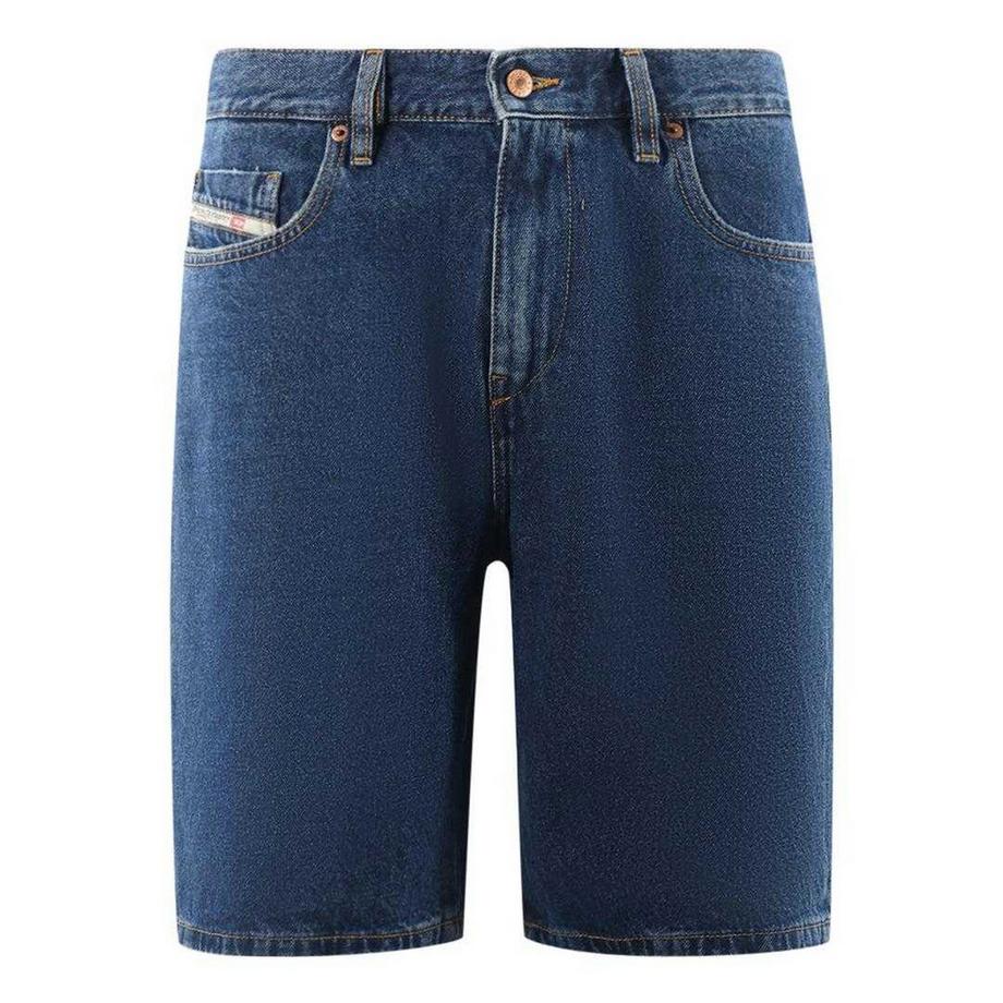 DIESEL D-Strukt Regular Fit Shorts in denim  