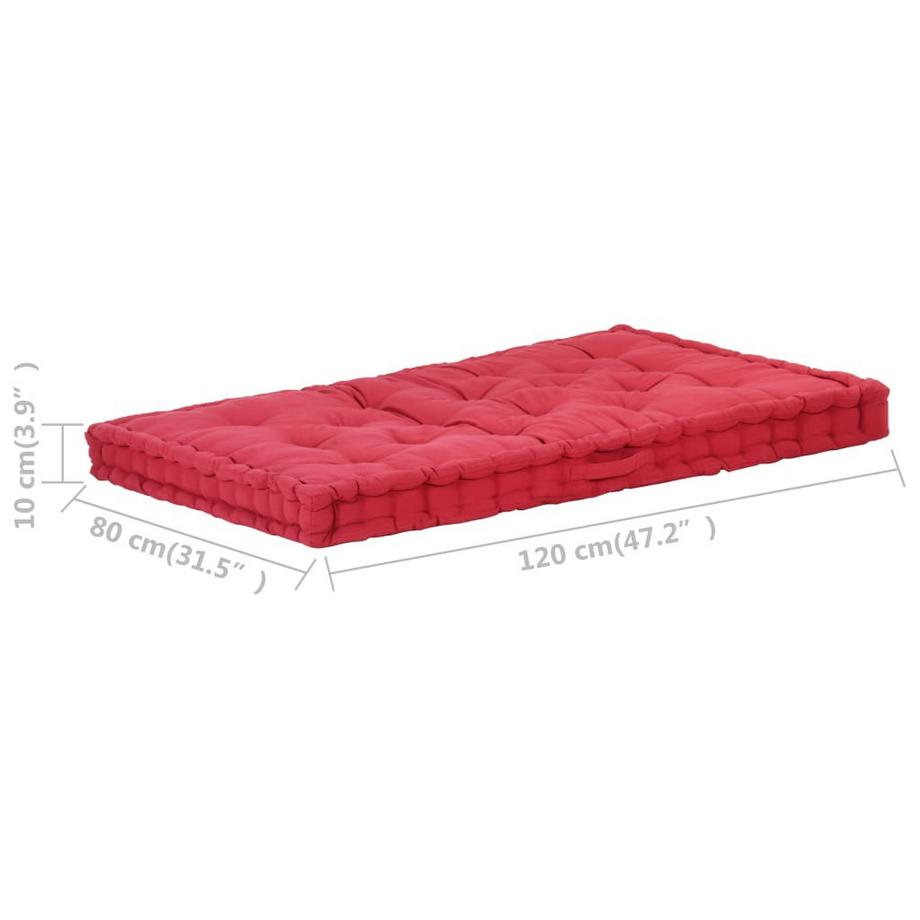 VidaXL Coussin de palette coton  