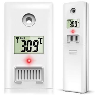 B2X  Émetteur sans fil pour station météo Berdsen BD-905 blanc 